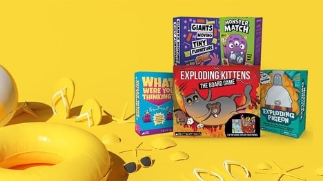 Chaotic Cat-Themed Board Games
