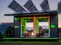 Solar Energy Camping Platforms