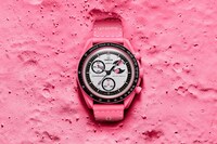 Pink-Hued Lunar Timepieces