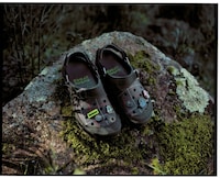 Secure Plaid-Covered Clogs