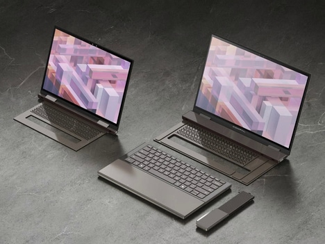 Swappable Component Laptop Designs