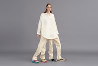 Modern Collaborative Textile Sneakers Image 1