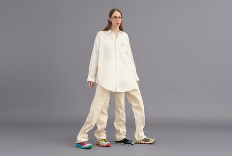Modern Collaborative Textile Sneakers