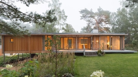 Natural Material Stilted Homes