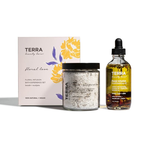 Floral-Inspired Bath Kits