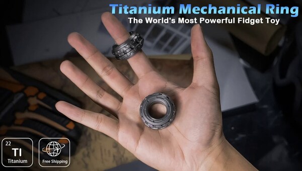 Industrial Fidget-Friendly Rings Image 2