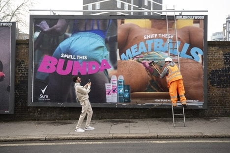 Sniffable Deodorant Billboards