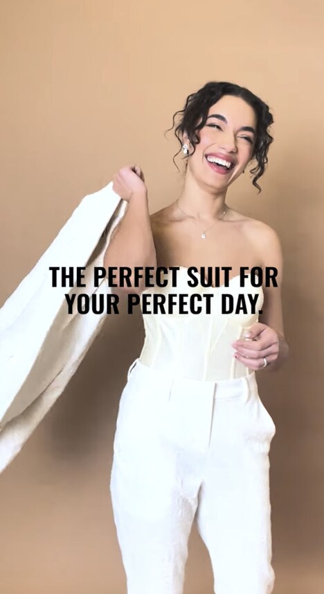 Chic Bridal Suit Collections