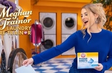 Singer-Starring Laundry Campaigns