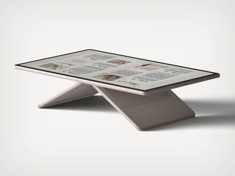 Dual-Kickstand Interactive Tables