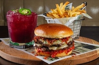 Pepperoni-Packed Burgers Image 1