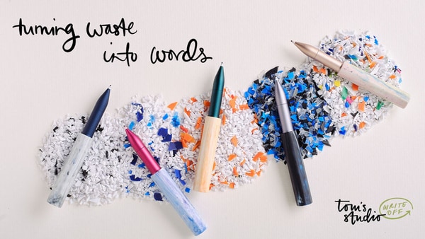 Refillable Repurposed Plastic Pens Image 1