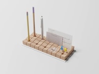 Sustainable Cork Desk Organizers