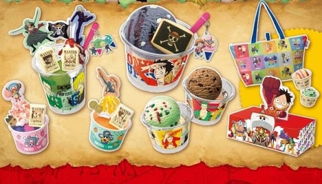 Anime-Collaborative Ice Creams
