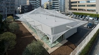 Ethereal Mesh Canopy Cafes Image 3