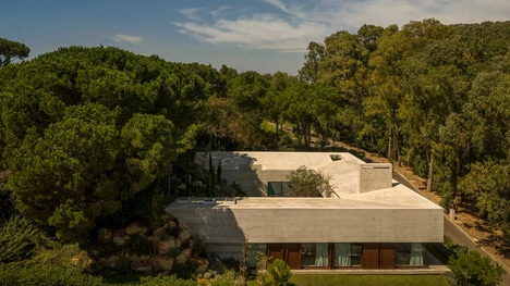 Sloped Site Concrete Residences