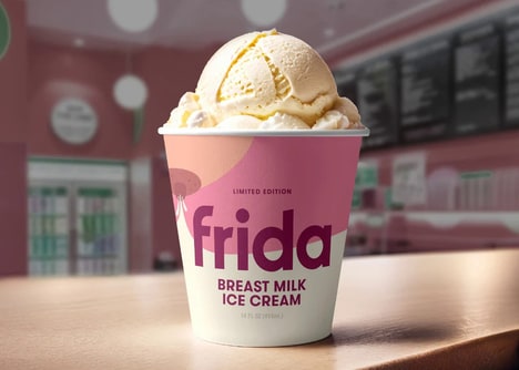 Breast Milk Ice Creams