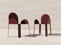 Singular Metal Sheet-Made Chairs Image 4