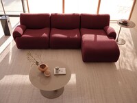 Cozy 70s-Inspired Sofa Seating Image 4