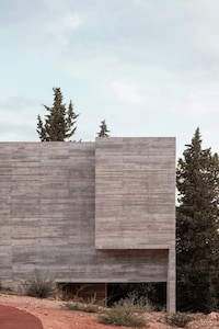 Concrete Brutalist Hilltop Residences