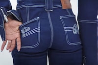 Expressive Stretchy Denim Fashion Image 3