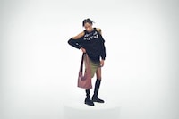 Expressive Stretchy Denim Fashion Image 4