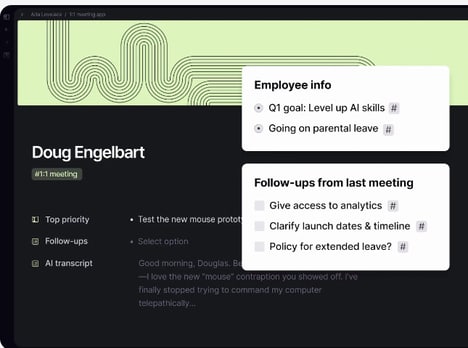 Efficient AI Workplaces