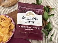 Wine-Flavored Sausage Snack Chips