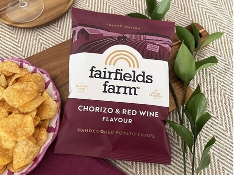 Wine-Flavored Sausage Snack Chips
