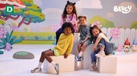Chic Cartoon Kids Footwear