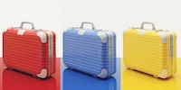 Colorful Retro Luxury Suitcases Image 2