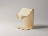 Single-Piece Wooden Magazine Racks Image 3