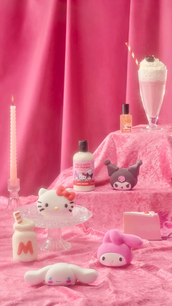 Cartoon Cat Bath Collections