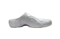 All-White Textural Futuristic Shoe Image 3