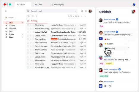 Career Network Message Organization