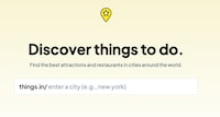 Top City Discovery Tools