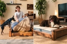 Designer Dual-Sided Dog Beds