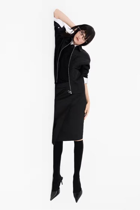 Stealthy Modern Monochromatic Fashion