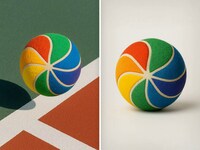 Digital Icon-Inspired Tennis Balls Image 2