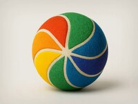Digital Icon-Inspired Tennis Balls Image 4