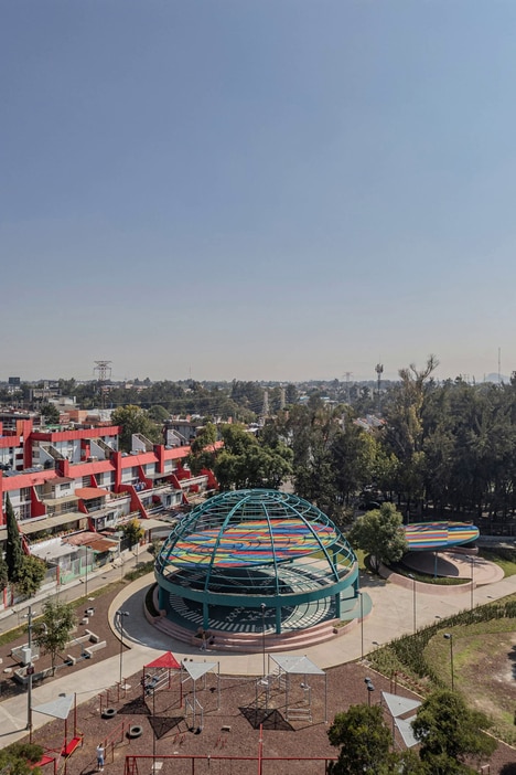 Refreshed Housing Block Pavilions