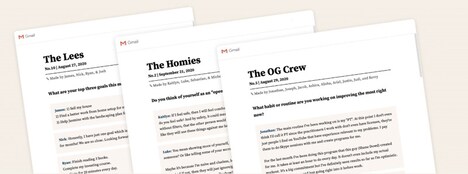 Private Group Newsletters