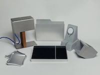 Brutalist Aluminum Stationery Sets Image 4