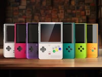 Vibrant Retro Handheld Gaming Image 2