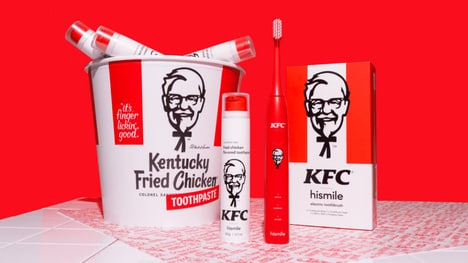Fried Chicken-Flavored Toothpastes