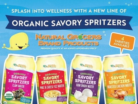 Organic Savory Spritzers