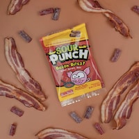 Sour Bacon-Flavored Candies