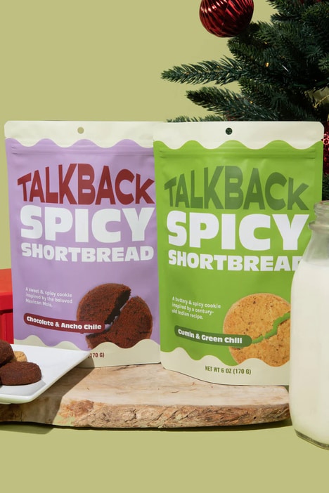 Spicy Shortbread Cookies