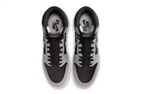 Monochromatic Smokey Hi-Cut Sneakers Image 3