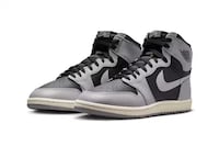 Monochromatic Smokey Hi-Cut Sneakers Image 4